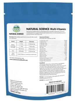 Multi Vitamin tablets for small animals